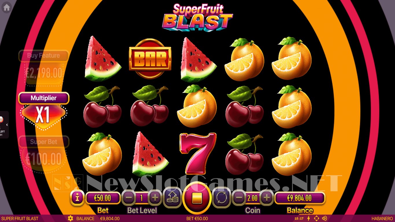 Super Fruit Blast Slot Demo Image