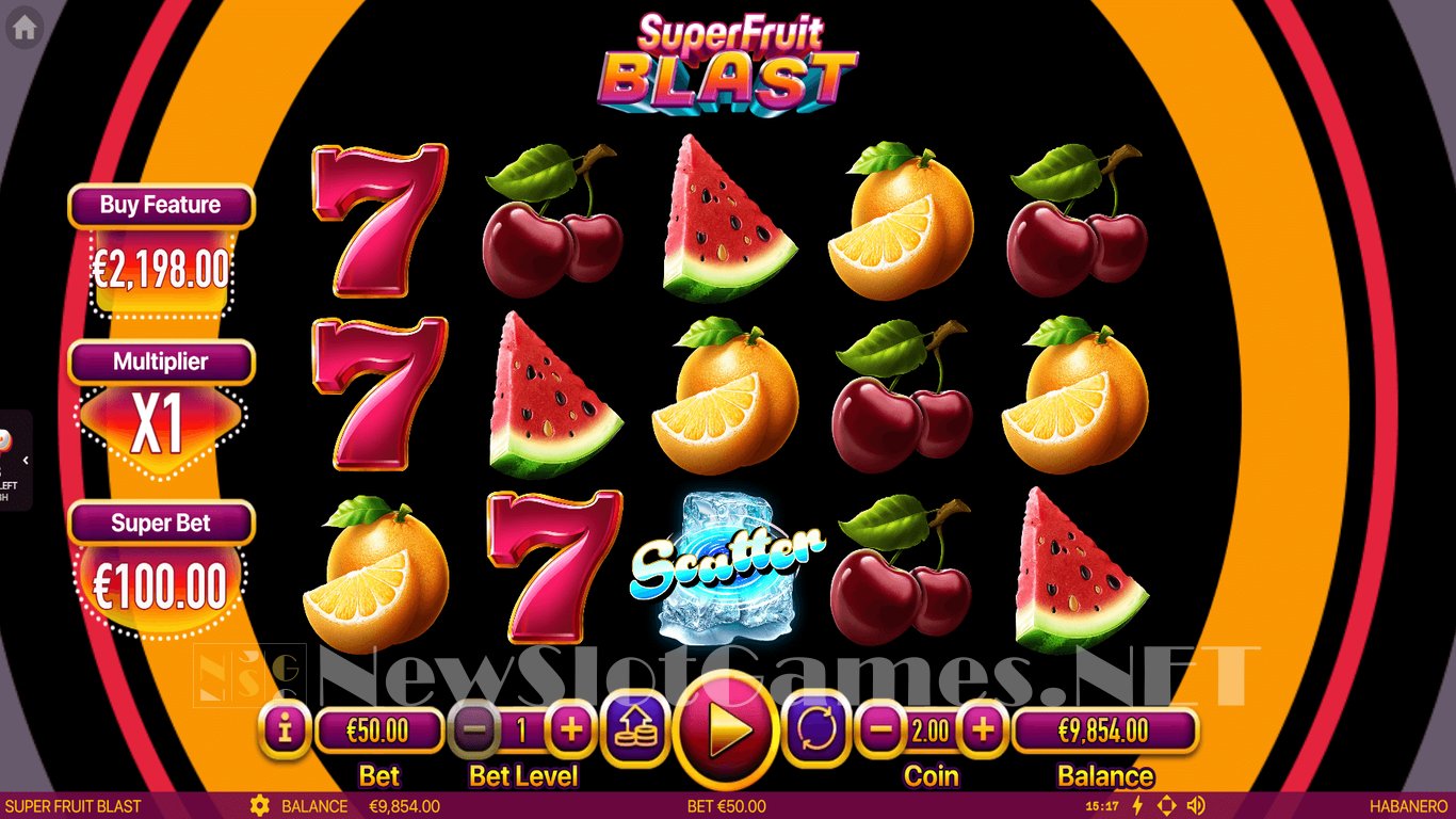 Super Fruit Blast Slot Slot Image in Demo - pic. 2