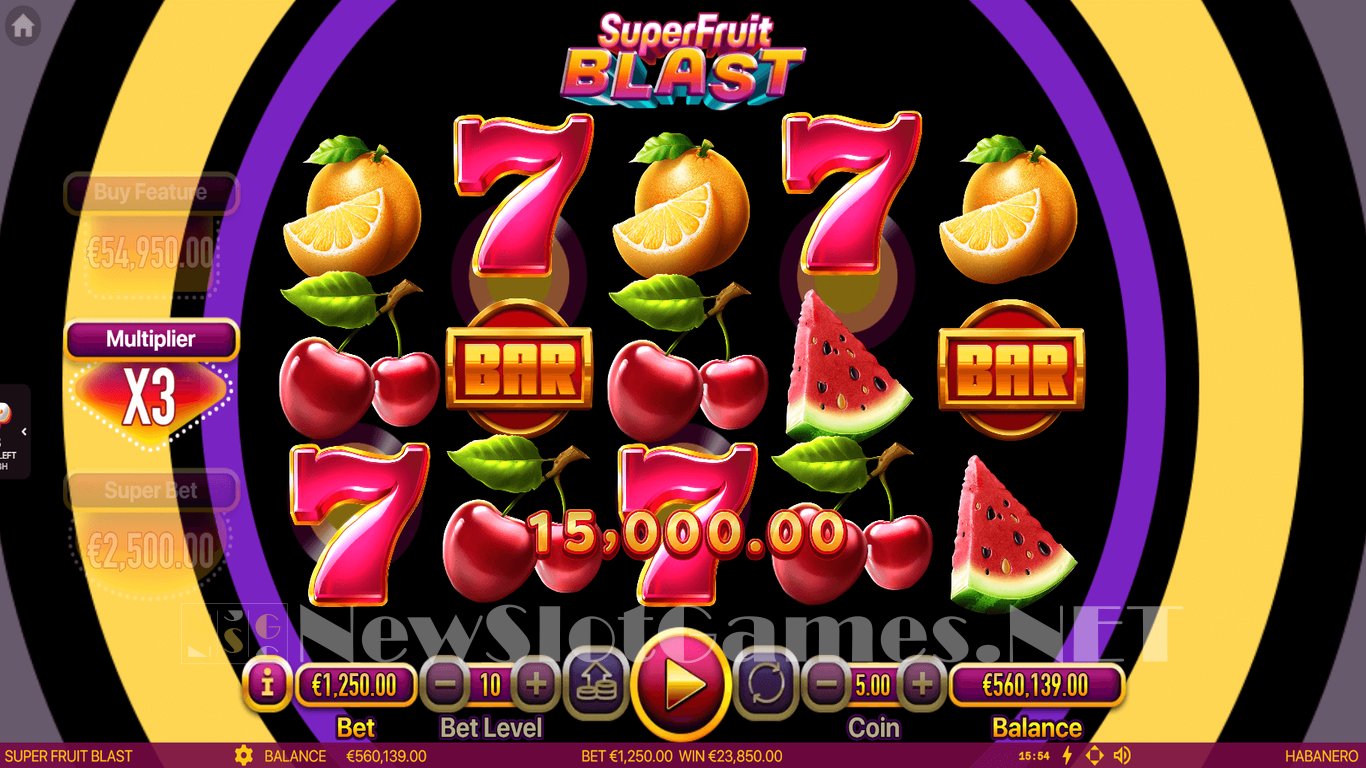 Super Fruit Blast Slot Slot Image in Demo - pic. 5