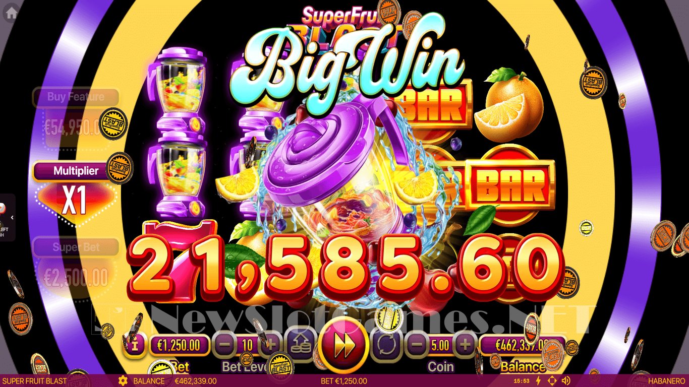 Super Fruit Blast Slot Slot Image in Demo - pic. 8