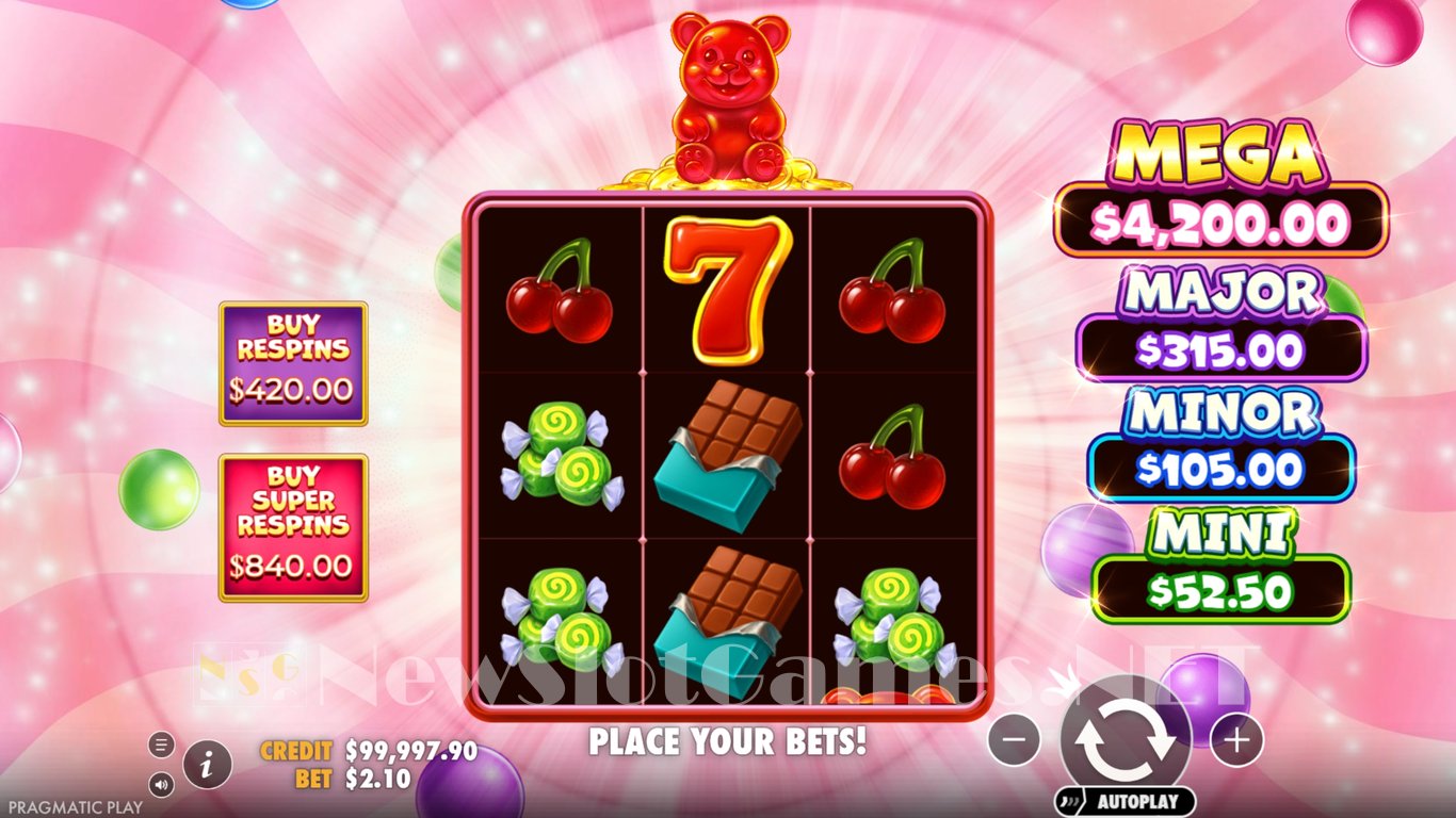 Super Gummy Strike Slot Demo Image