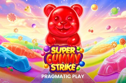 Super Gummy Strike Slot Logo