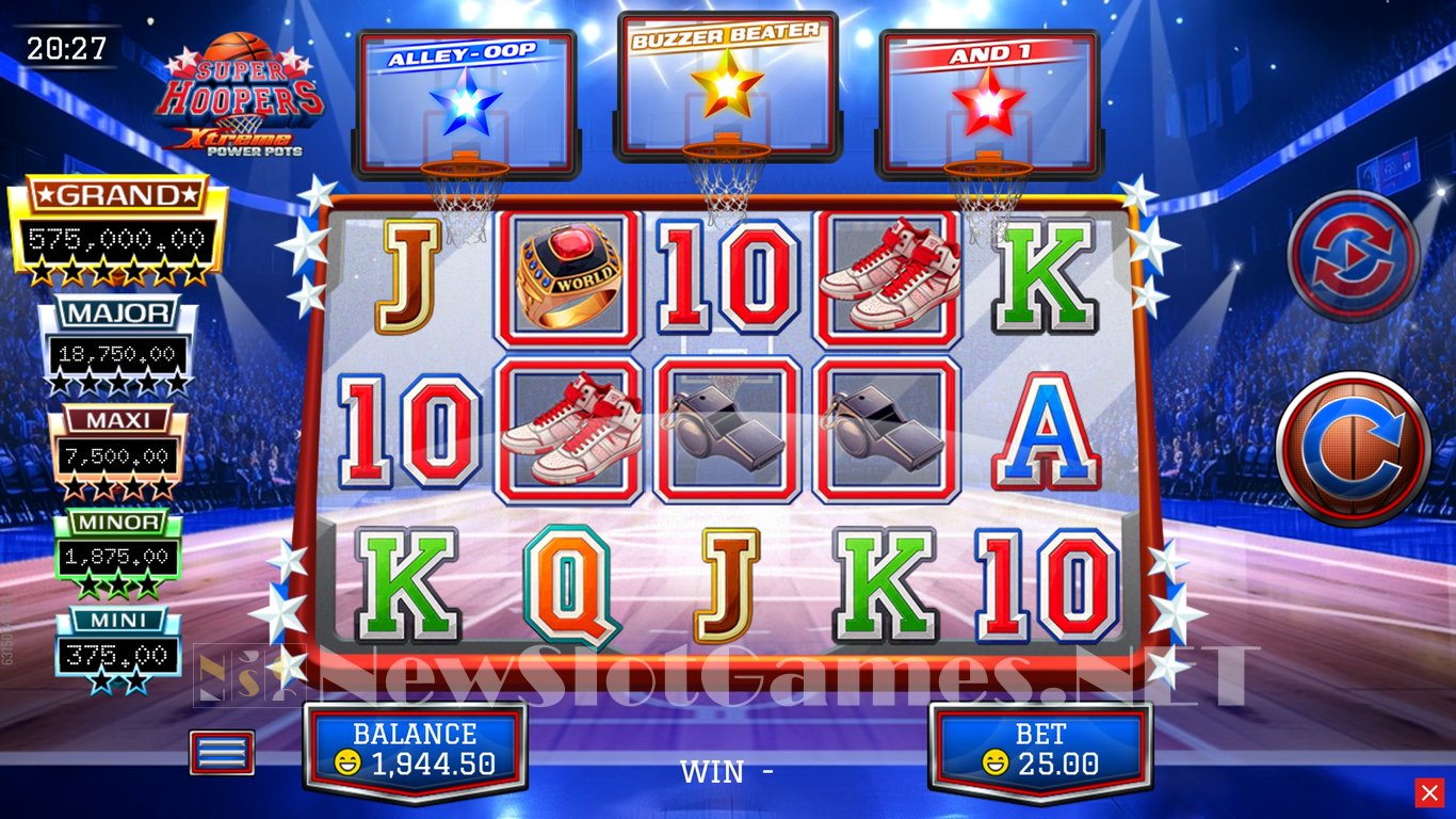 Super Hoopers – Xtreme Power Pots Slot Slot Image in Demo - pic. 6