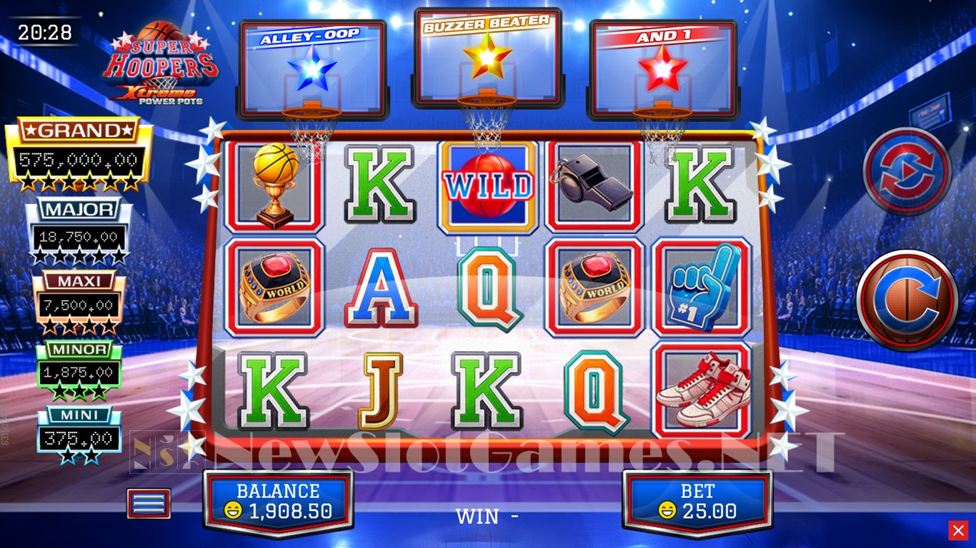 Super Hoopers – Xtreme Power Pots Slot Slot Image in Demo - pic. 8