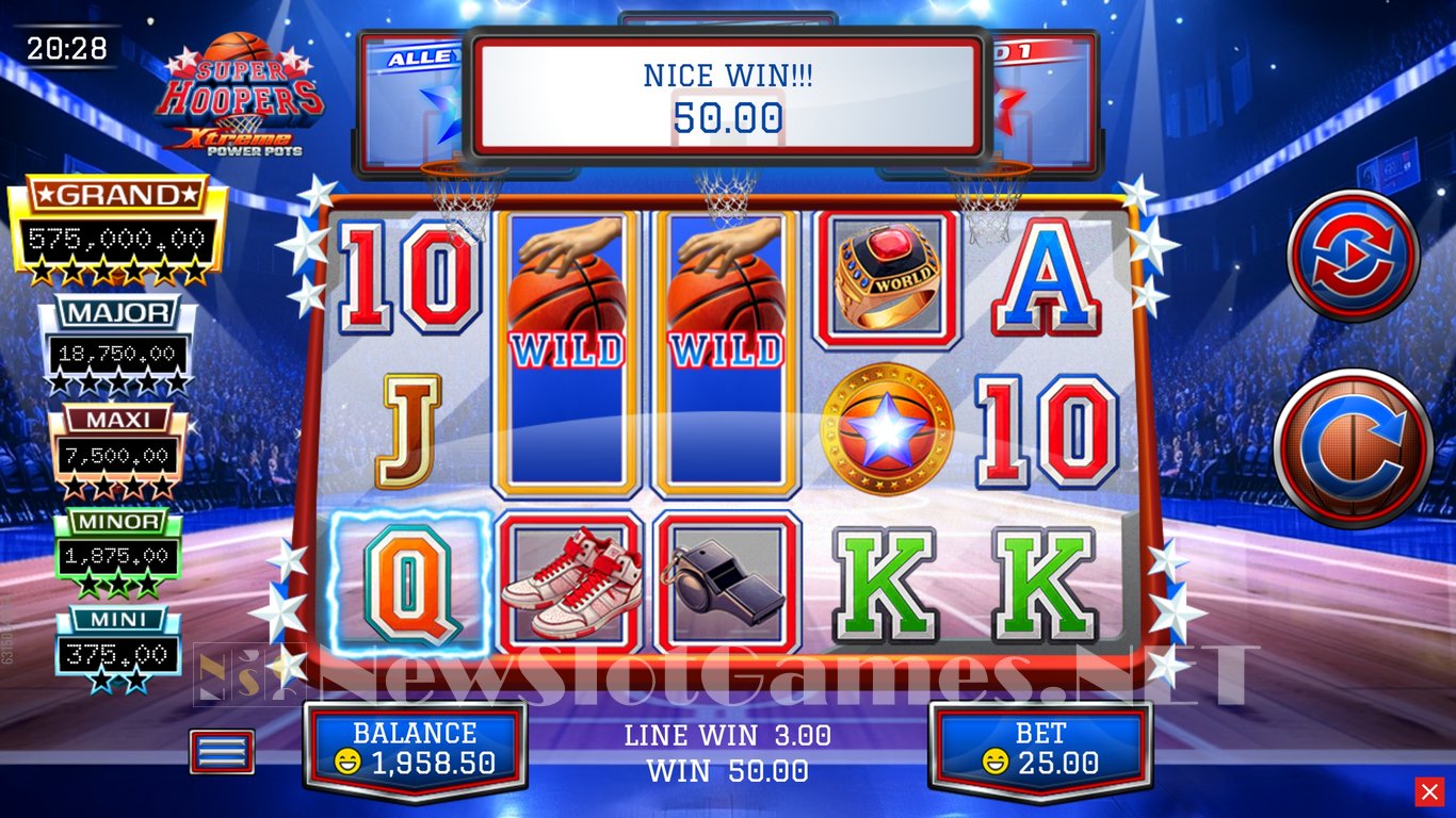 Super Hoopers – Xtreme Power Pots Slot Slot Image in Demo - pic. 9