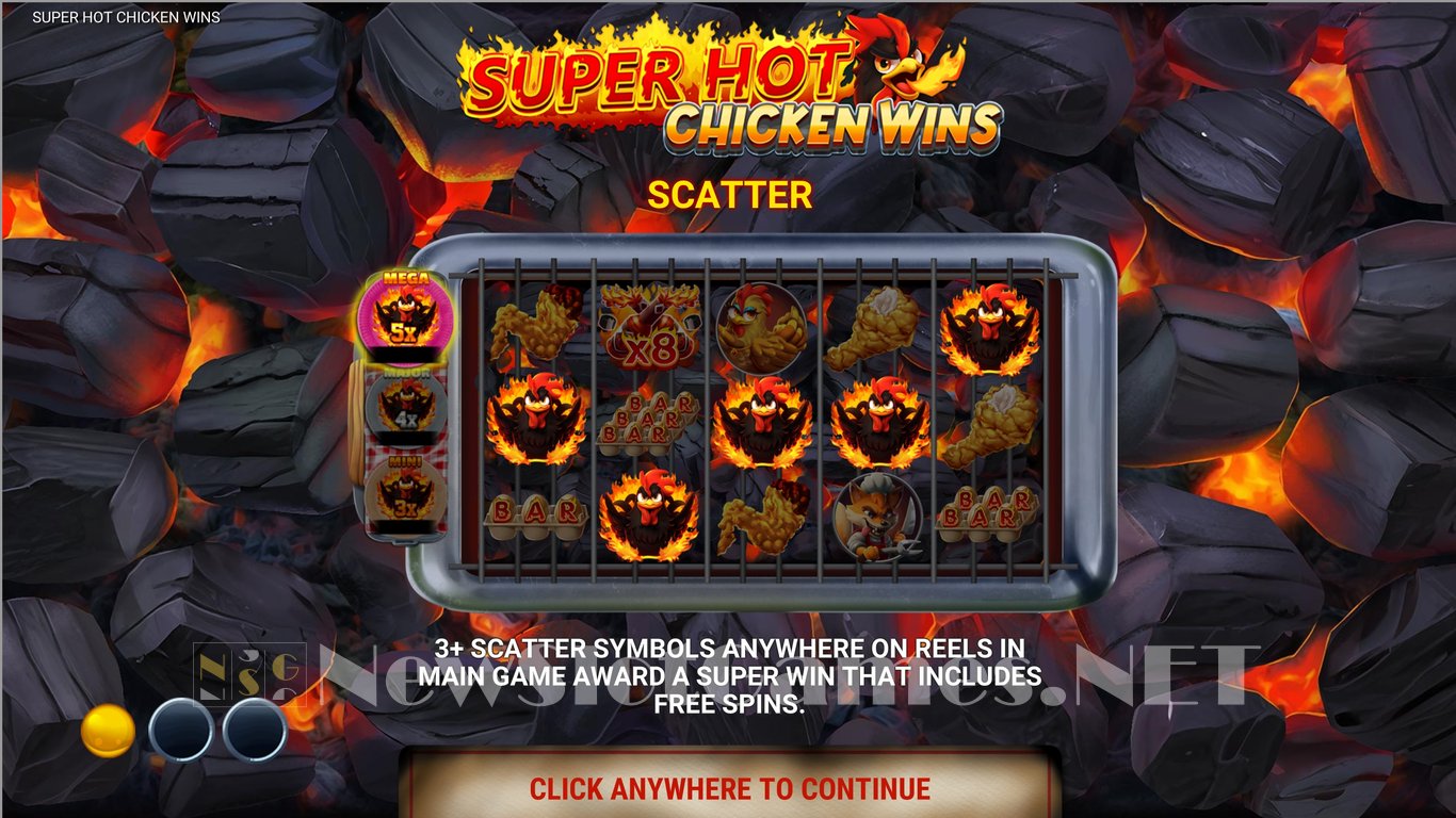 Super Hot Chicken Wins Slot Demo Image