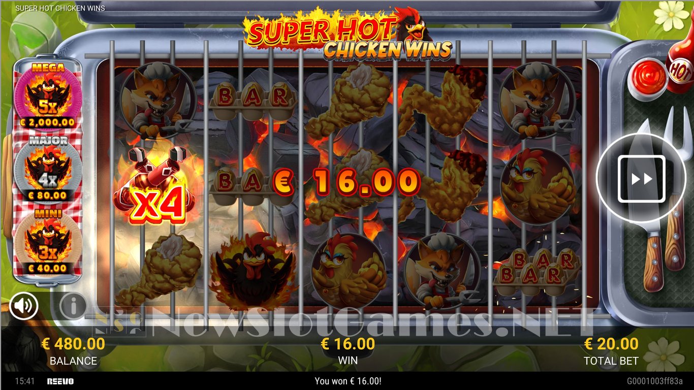 Super Hot Chicken Wins Slot Slot Image in Demo - pic. 2