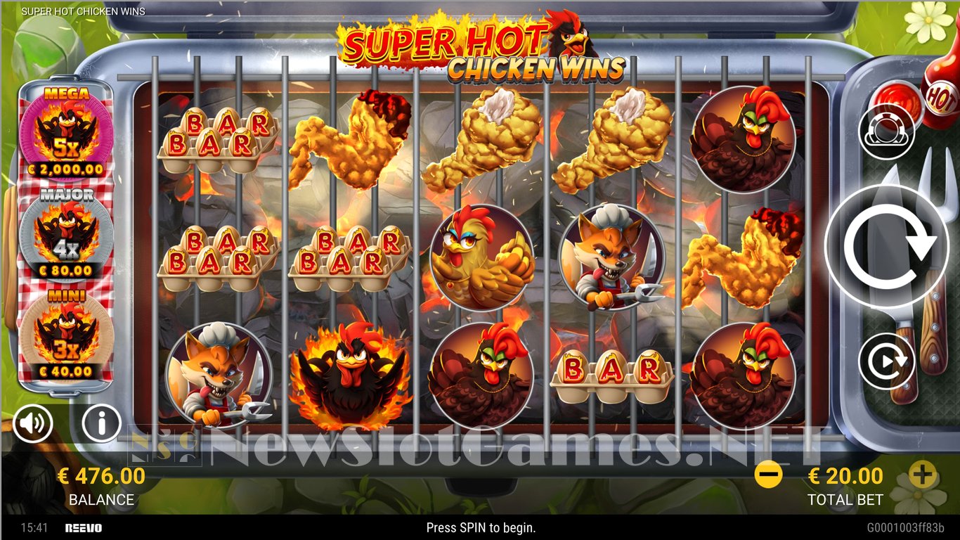 Super Hot Chicken Wins Slot Slot Image in Demo - pic. 3