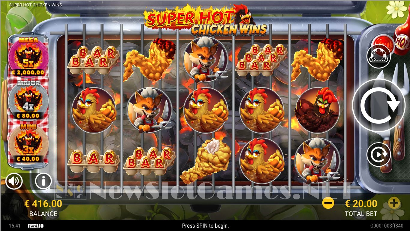 Super Hot Chicken Wins Slot Slot Image in Demo - pic. 5