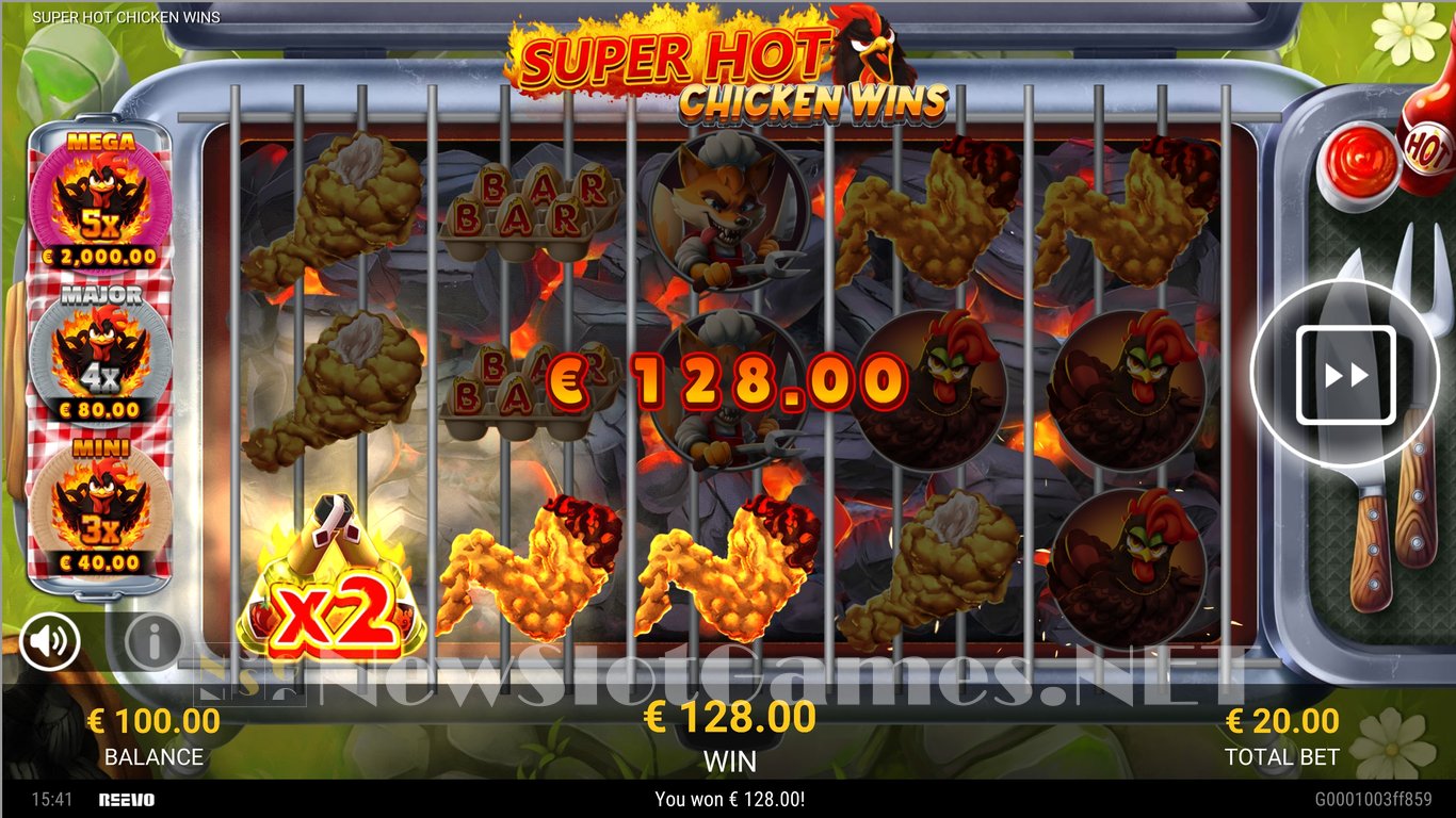 Super Hot Chicken Wins Slot Slot Image in Demo - pic. 8
