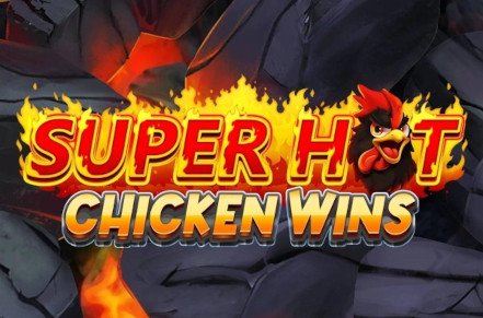 Super Hot Chicken Wins Slot Logo