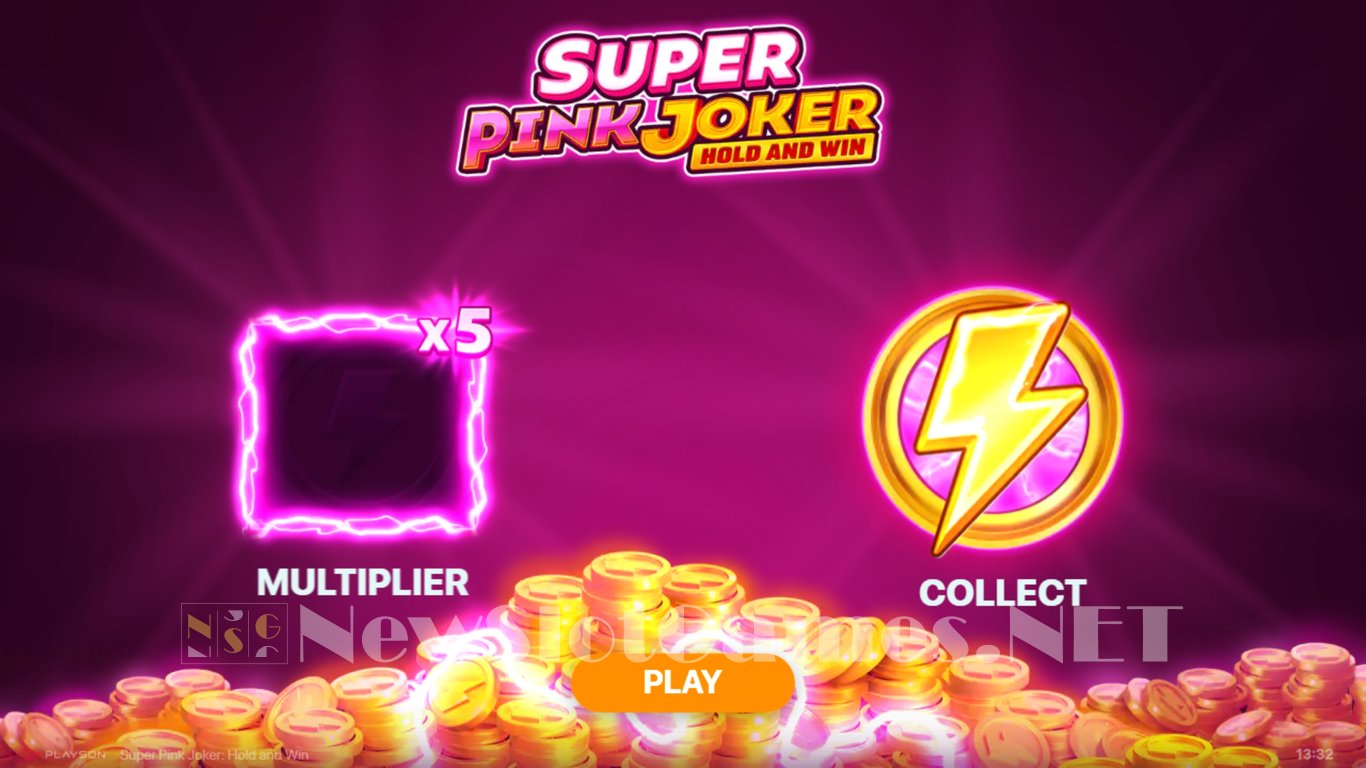 Super Pink Joker Hold and Win Slot Demo Image