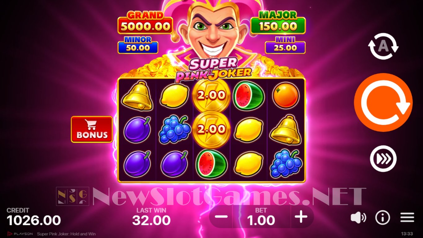 Super Pink Joker Hold and Win Slot Slot Image in Demo - pic. 3