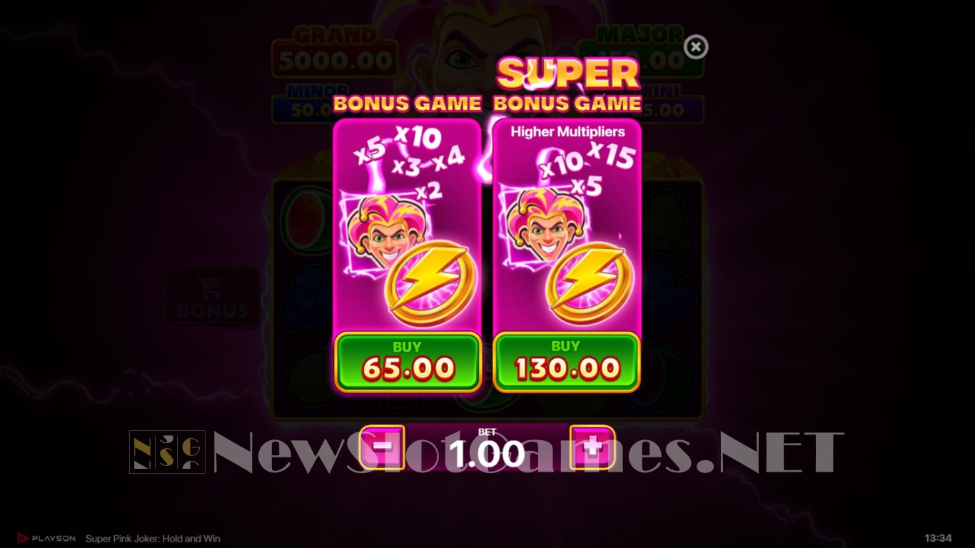 Super Pink Joker Hold and Win Slot Slot Image in Demo - pic. 7