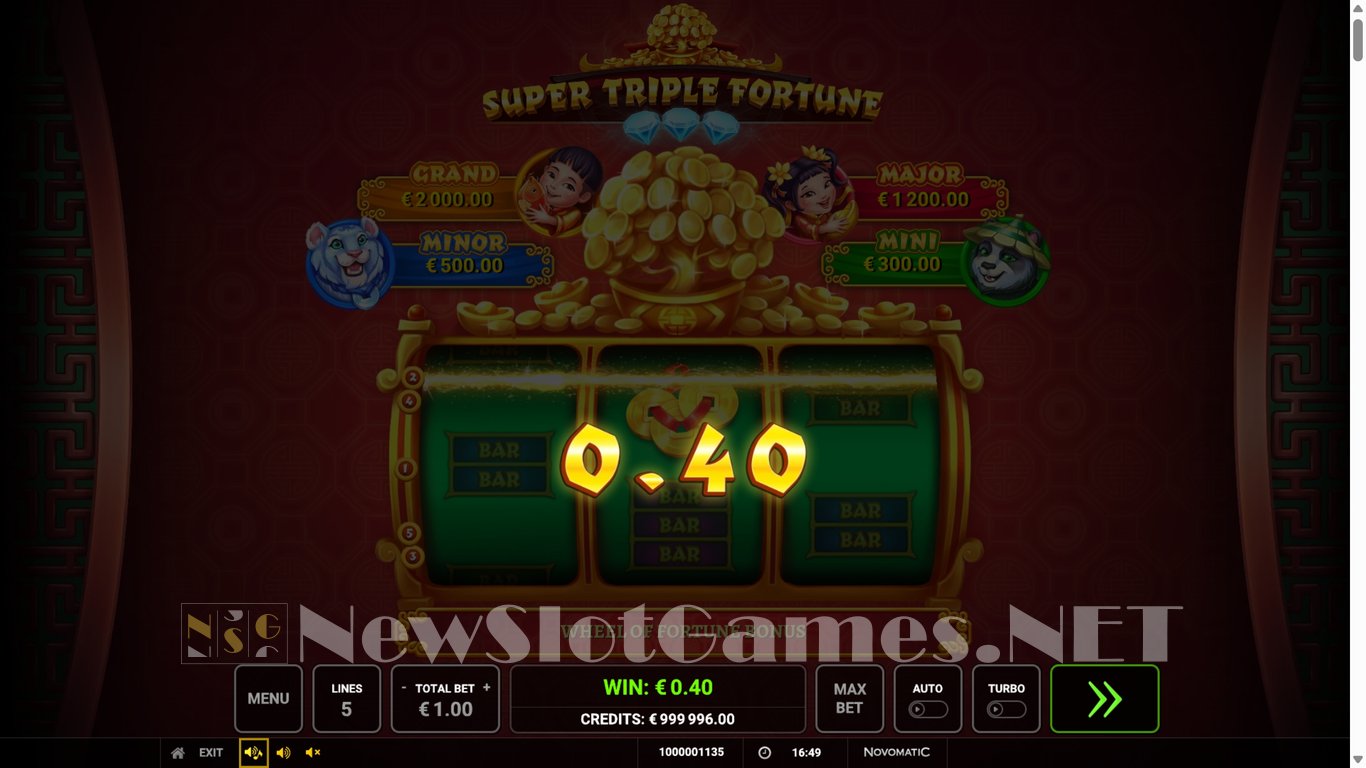 Super Triple Fortune Slot Slot Image in Demo - pic. 4