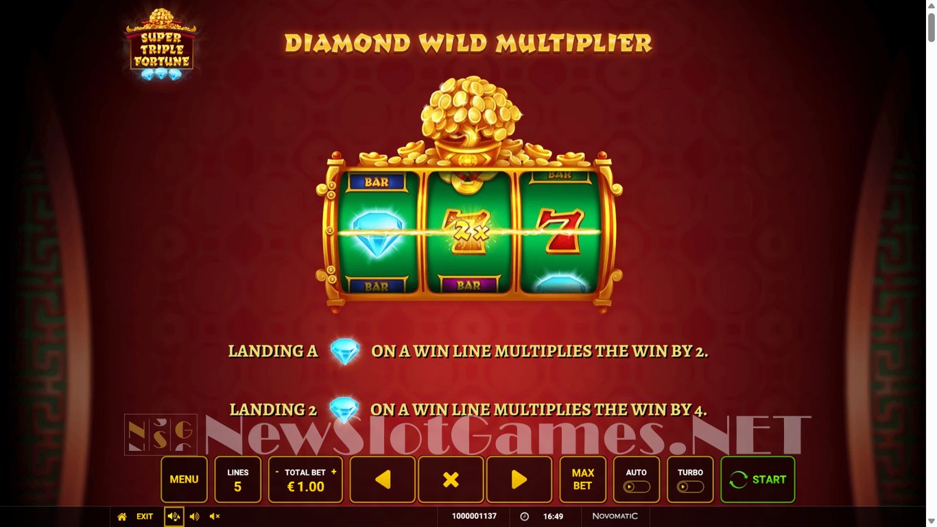 Super Triple Fortune Slot Slot Image in Demo - pic. 7