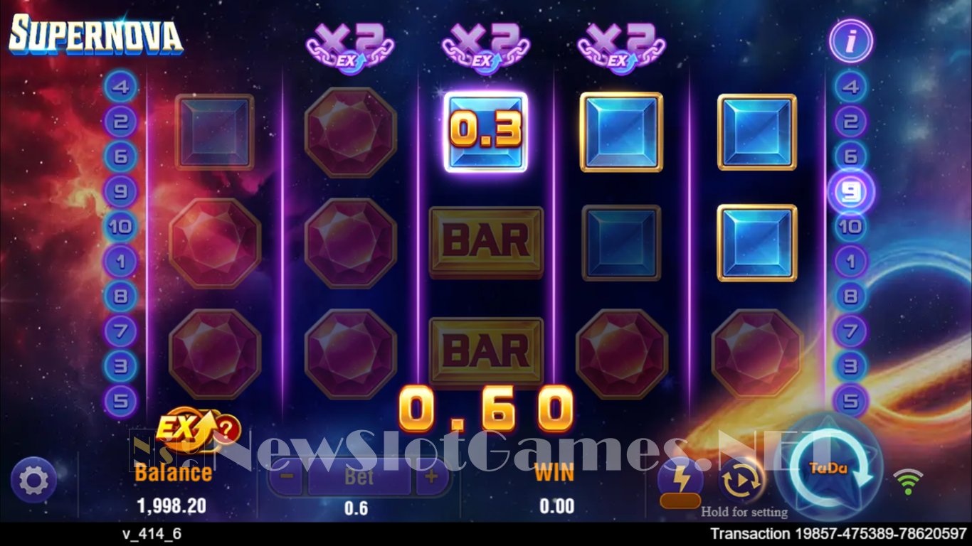 Supernova Slot Slot Image in Demo - pic. 2