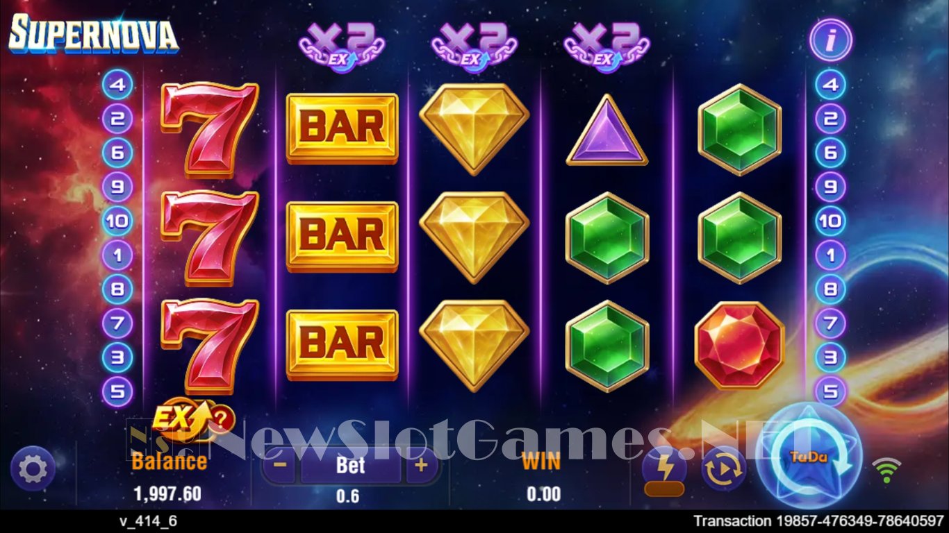 Supernova Slot Slot Image in Demo - pic. 3