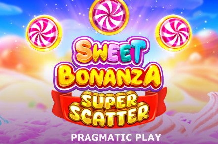 Sweet Bonanza Super Scatter Slot Logo