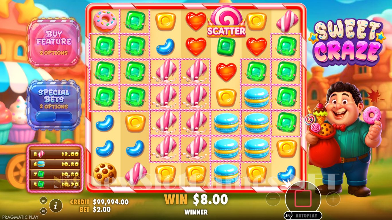 Sweet Craze Slot Slot Image in Demo - pic. 2