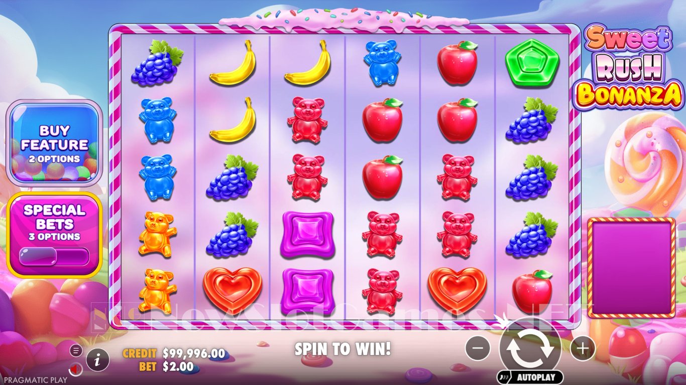 Sweet Rush Bonanza Slot Slot Image in Demo - pic. 2