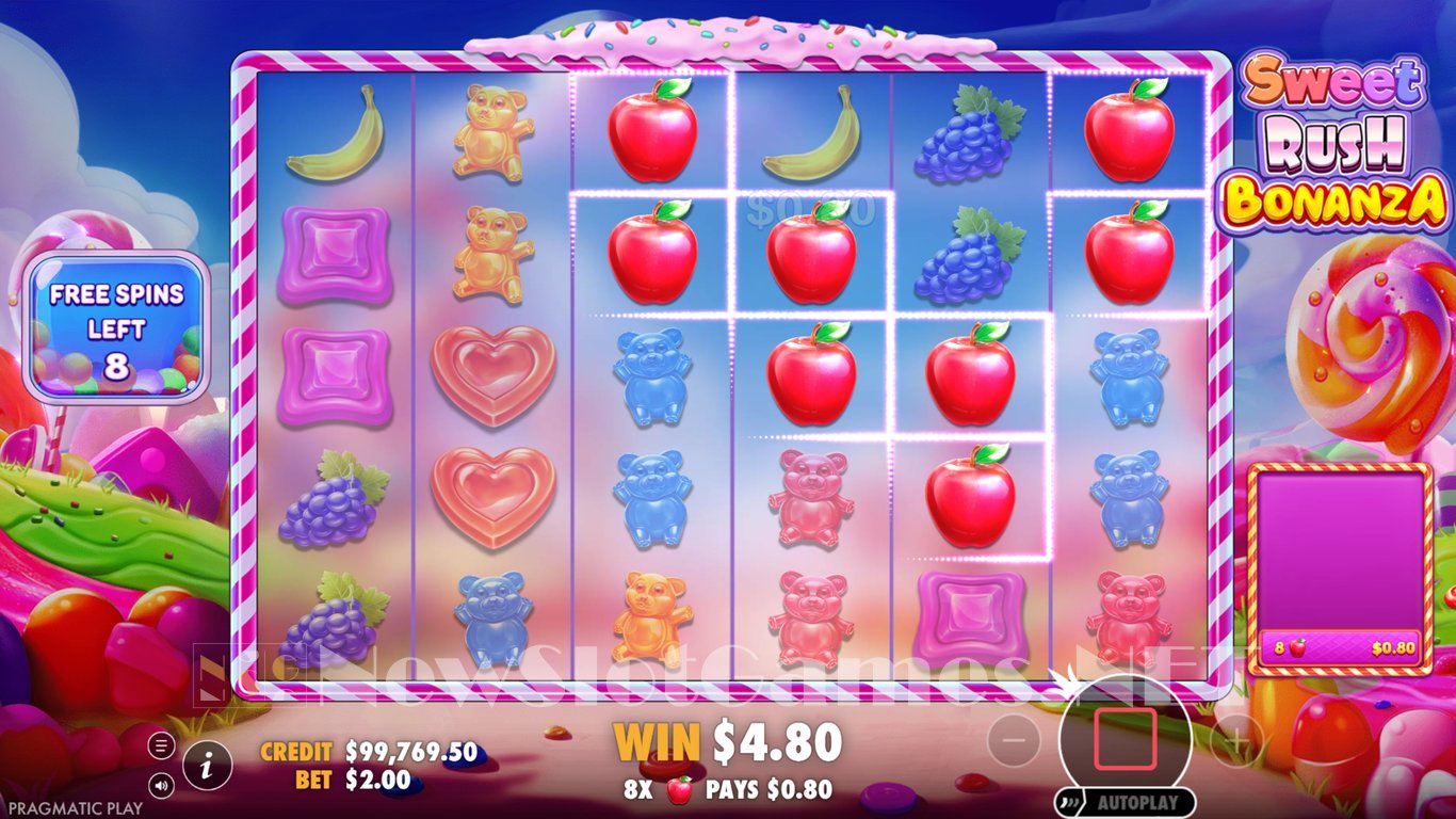 Sweet Rush Bonanza Slot Slot Image in Demo - pic. 7