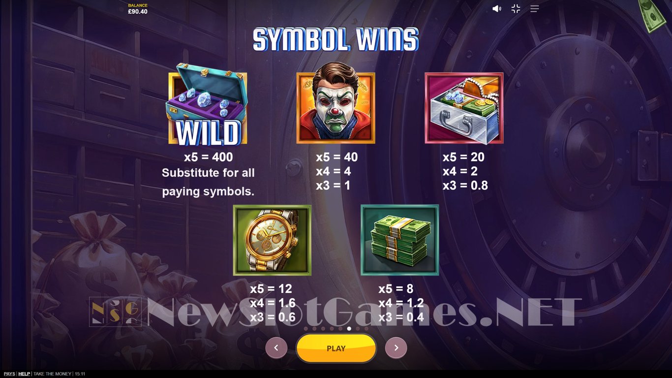 Take the Money Slot Slot Image in Demo - pic. 3