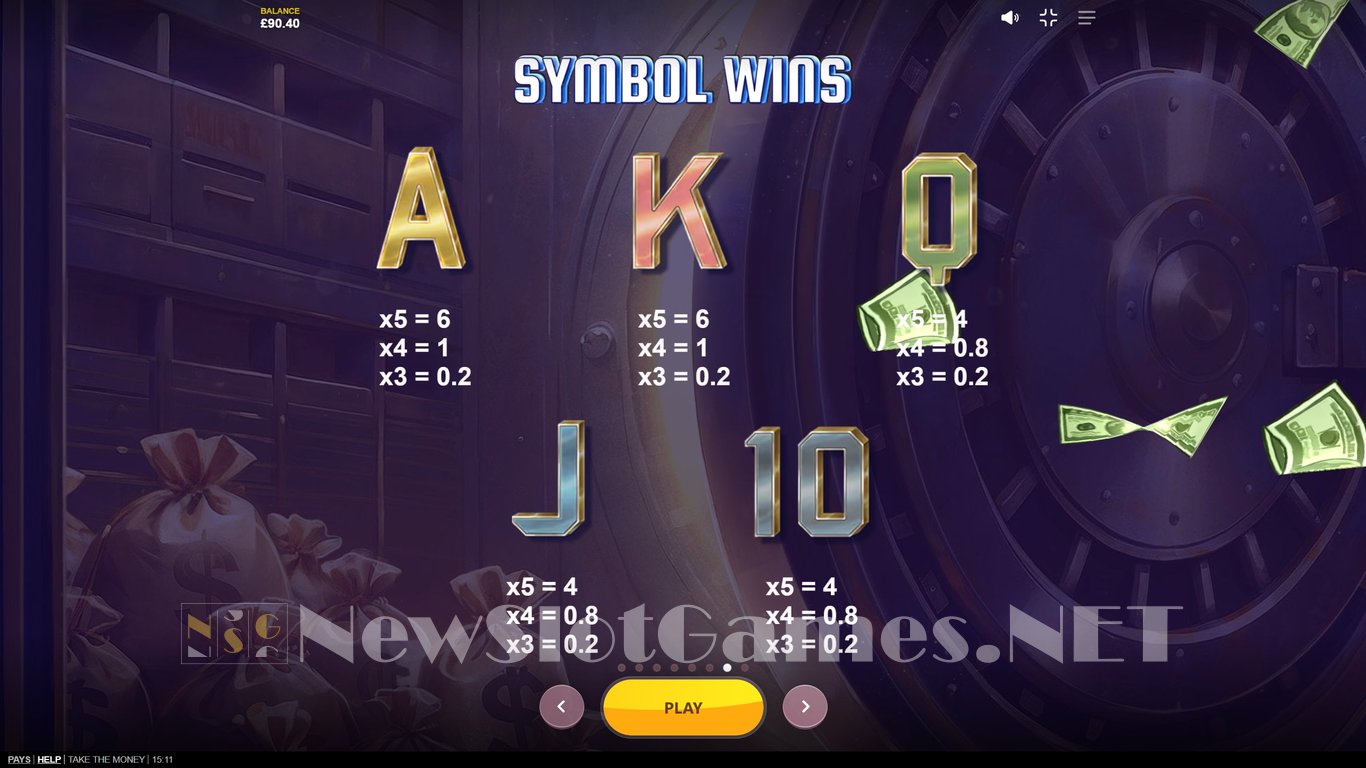 Take the Money Slot Slot Image in Demo - pic. 4