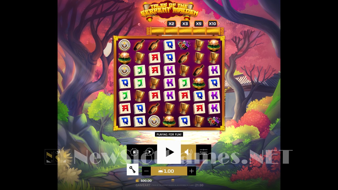 Tales of the Serpent Maiden Slot Demo Image