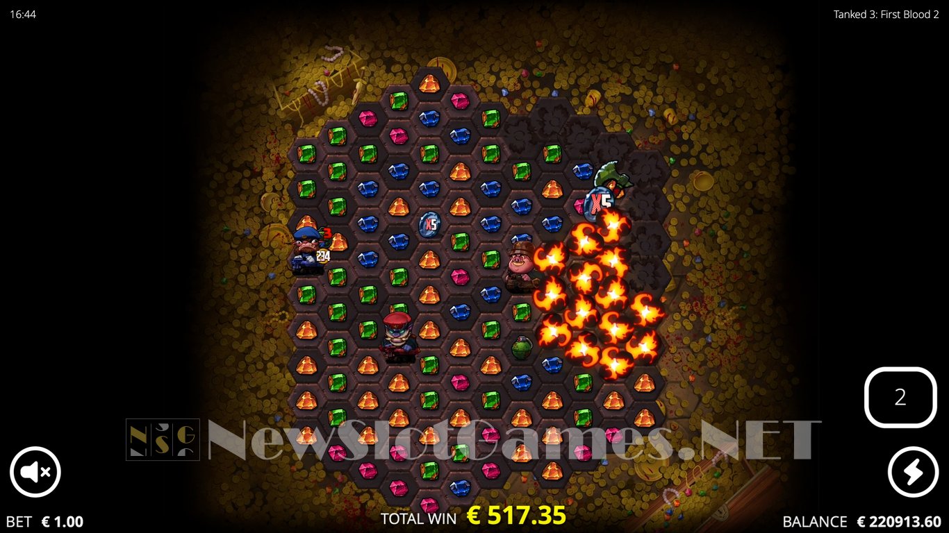 Tanked 3 First Blood 2 Slot Slot Image in Demo - pic. 11