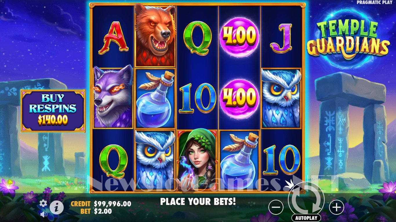 Temple Guardians Slot Demo Image
