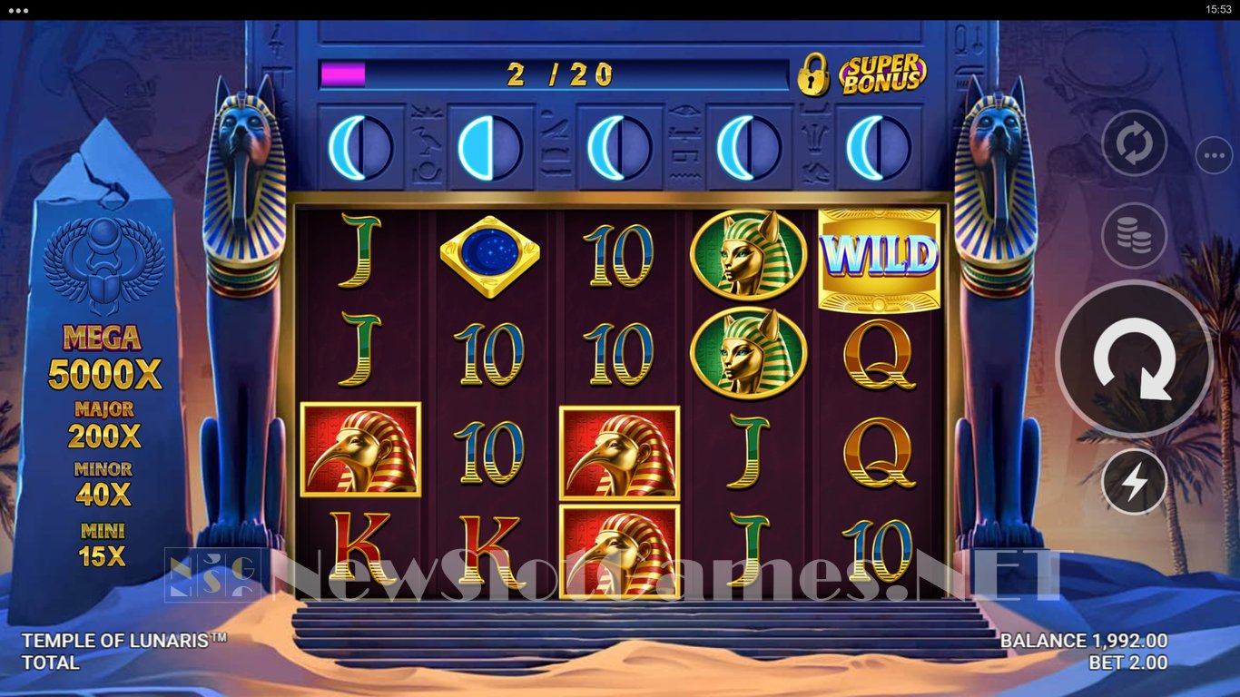 Temple of Lunaris Slot Slot Image in Demo - pic. 2