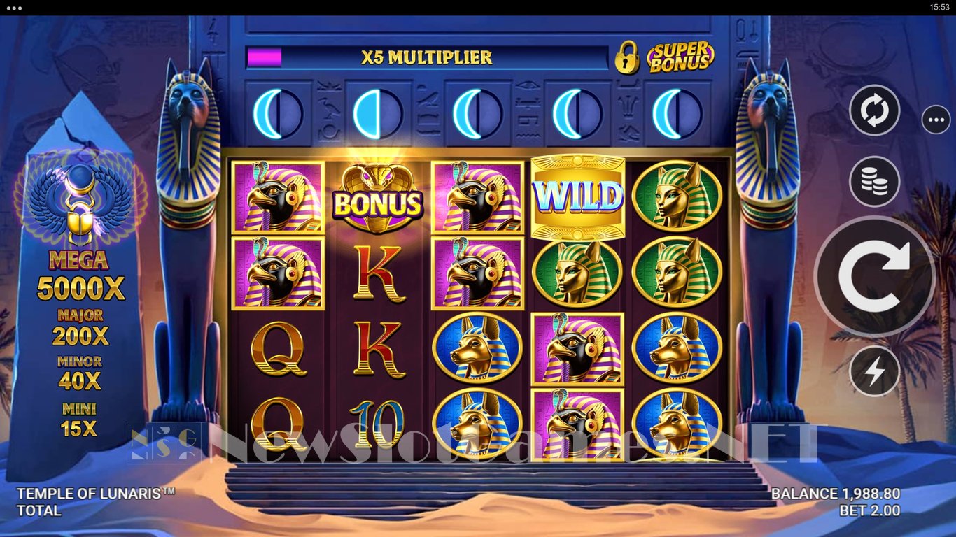 Temple of Lunaris Slot Slot Image in Demo - pic. 3