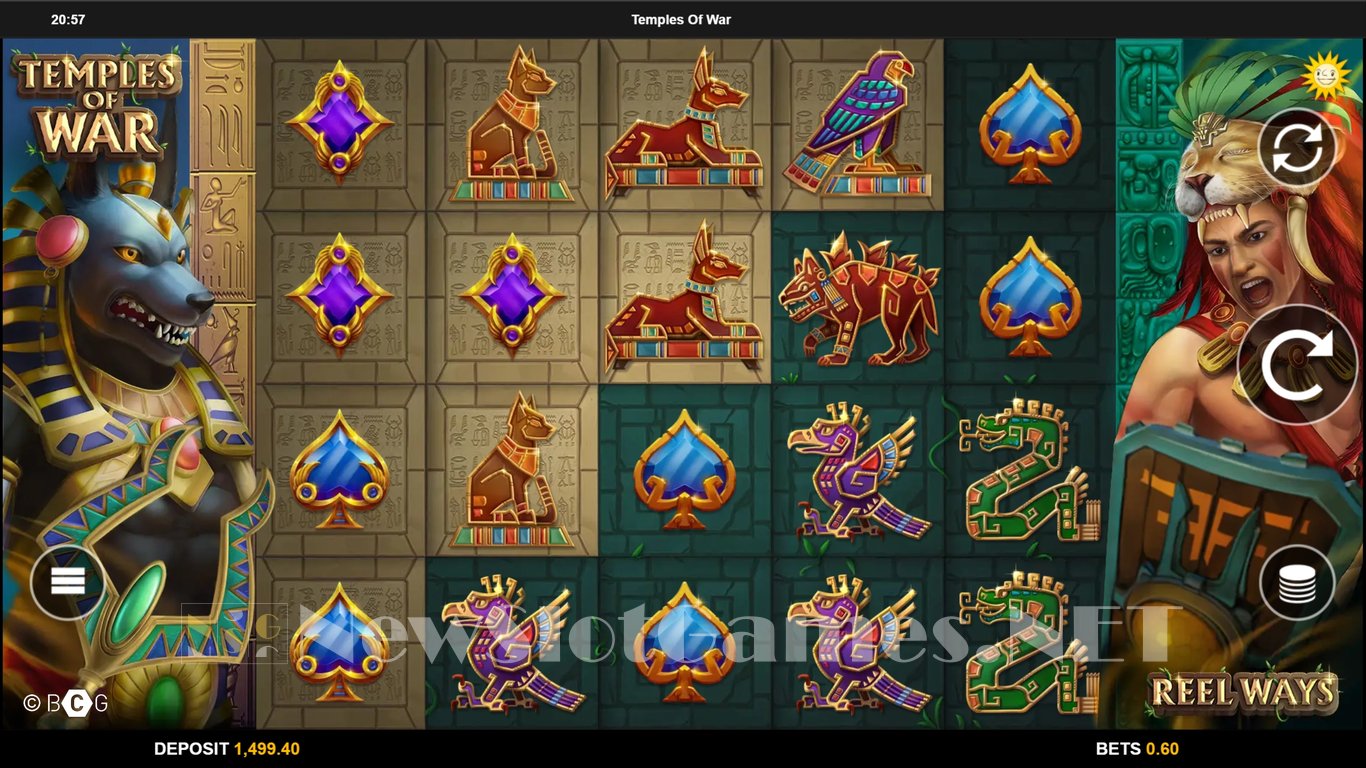Temples of War Slot Demo Image