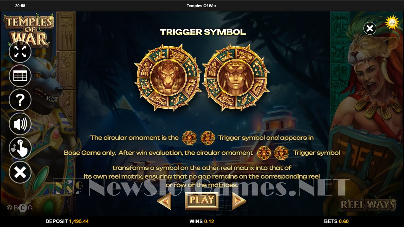 Temples of War Slot Slot Image in Demo - pic. 8