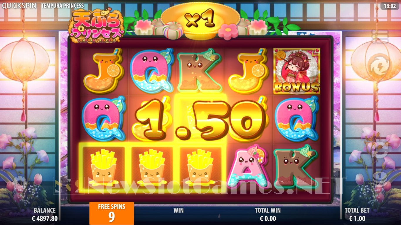 Tempura Princess Slot Slot Image in Demo - pic. 11