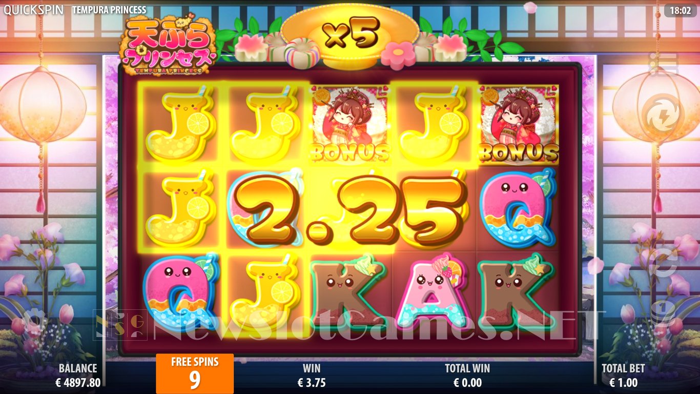 Tempura Princess Slot Slot Image in Demo - pic. 13