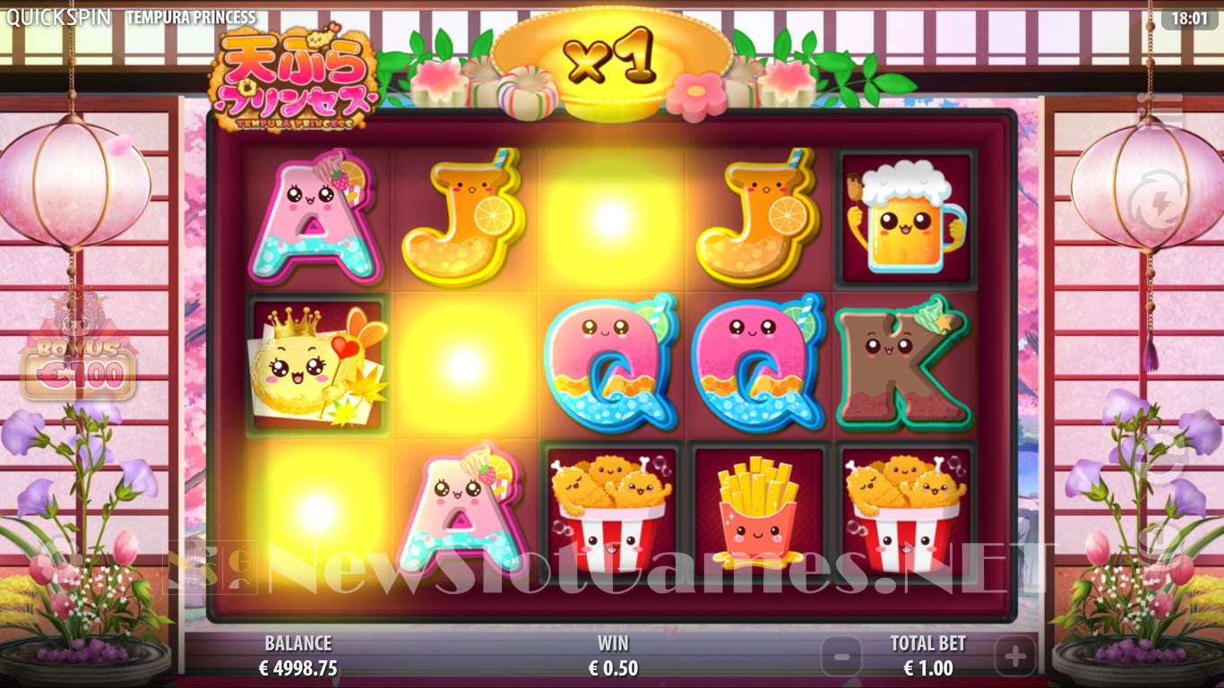 Tempura Princess Slot Slot Image in Demo - pic. 3