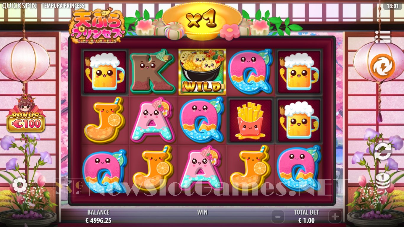 Tempura Princess Slot Slot Image in Demo - pic. 4