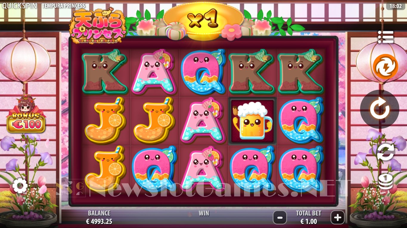 Tempura Princess Slot Slot Image in Demo - pic. 5