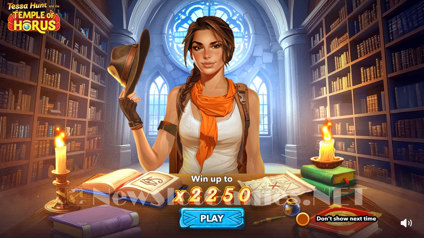 Tessa Hunt and the Temple of Horus Slot Demo Image