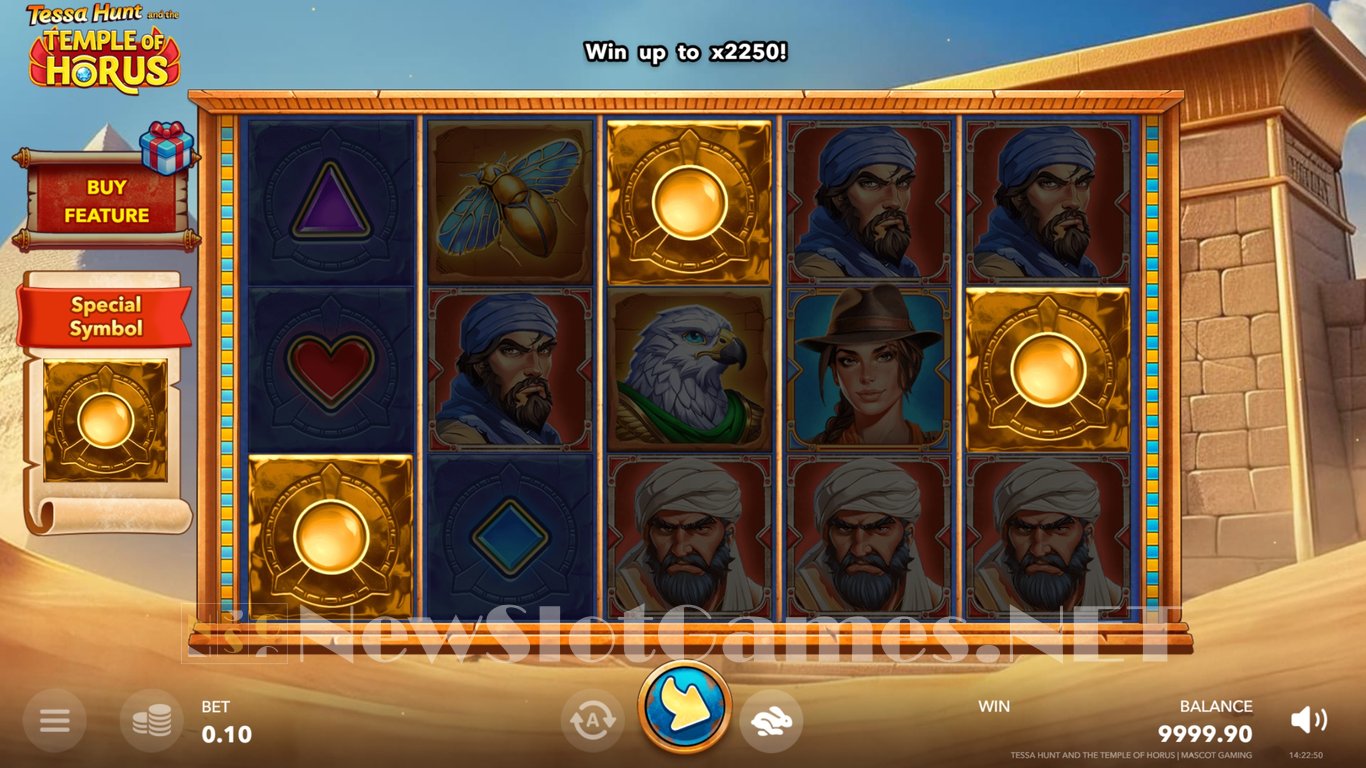 Tessa Hunt and the Temple of Horus Slot Slot Image in Demo - pic. 2