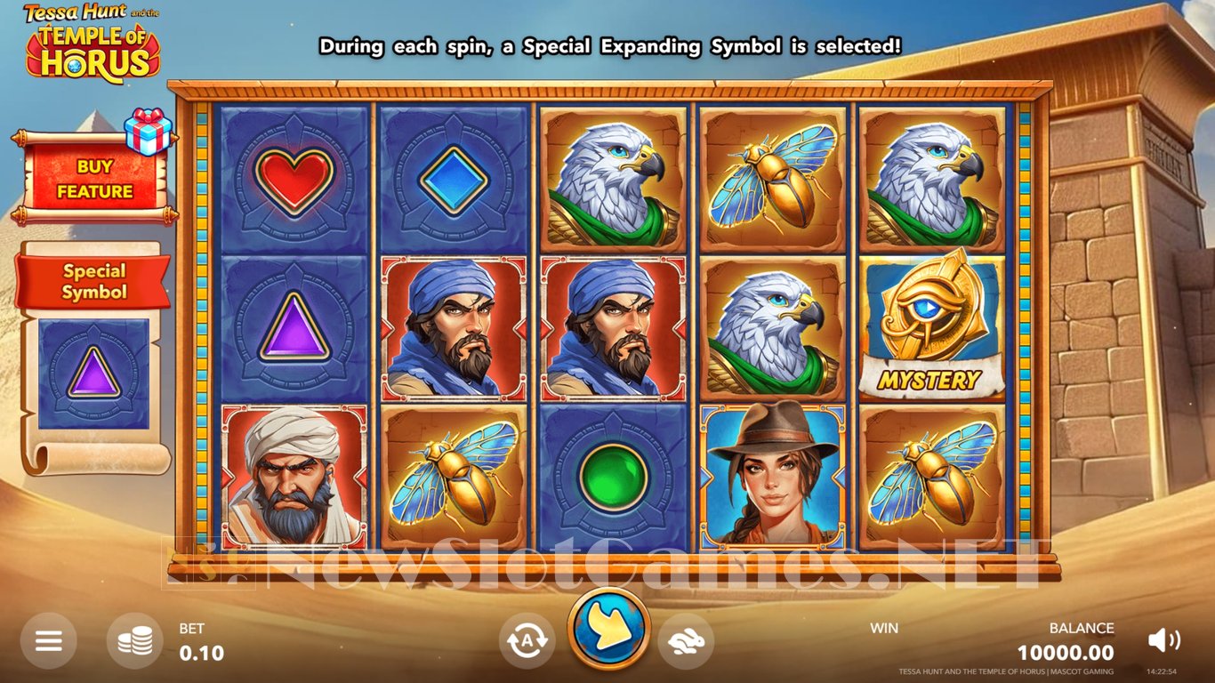 Tessa Hunt and the Temple of Horus Slot Slot Image in Demo - pic. 3