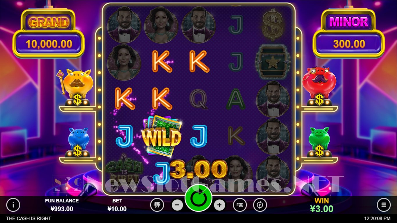 The Cash Is Right Slot Demo Image