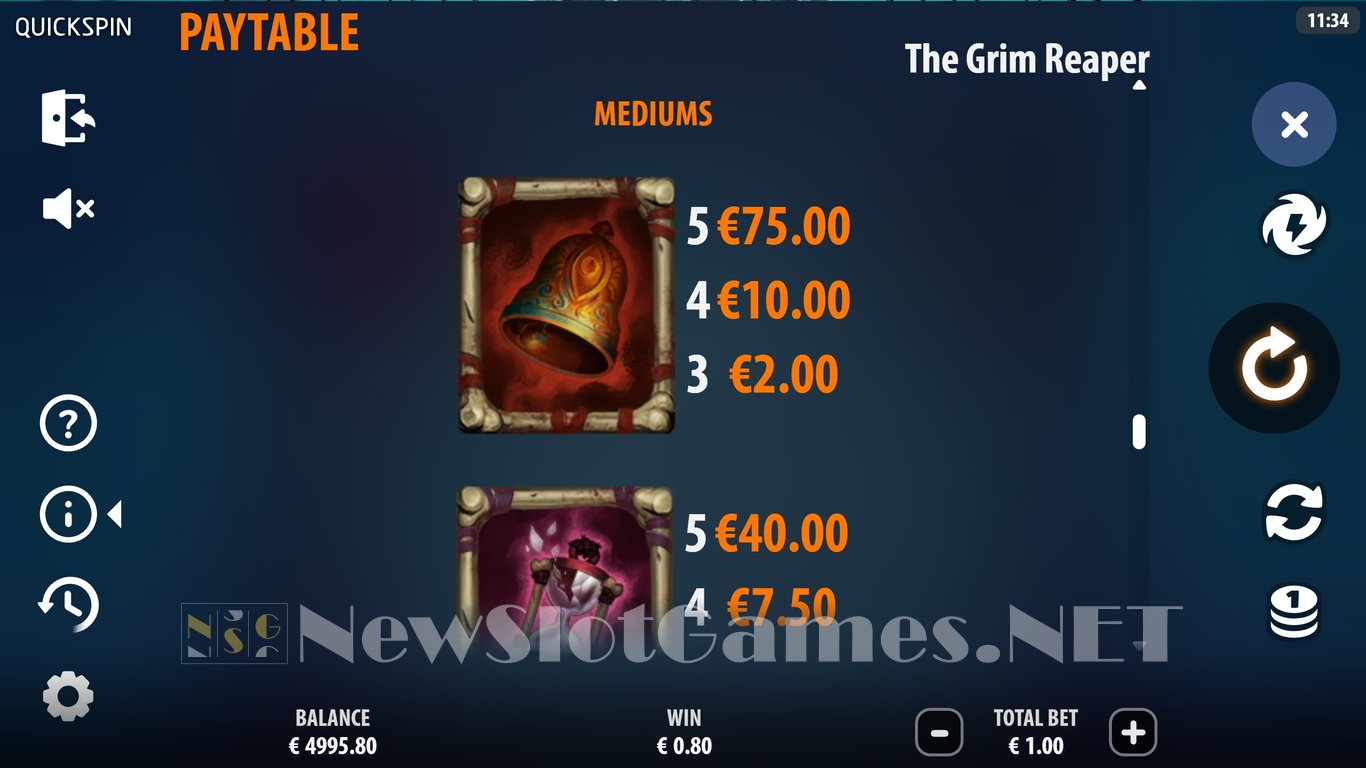 The Grim Reaper Slot Slot Image in Demo - pic. 8