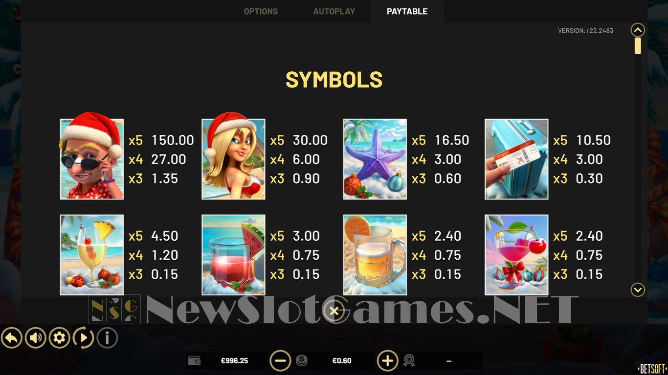 The Tipsy Tourist Christmas Vacation Slot Slot Image in Demo - pic. 3