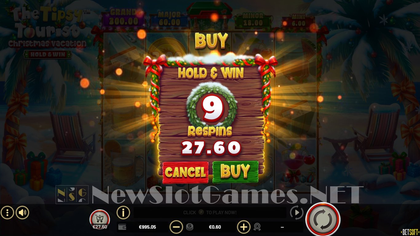 The Tipsy Tourist Christmas Vacation Slot Slot Image in Demo - pic. 5