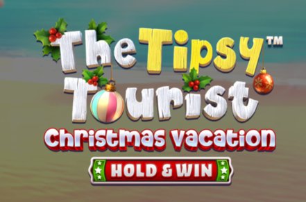 The Tipsy Tourist Christmas Vacation Slot Logo