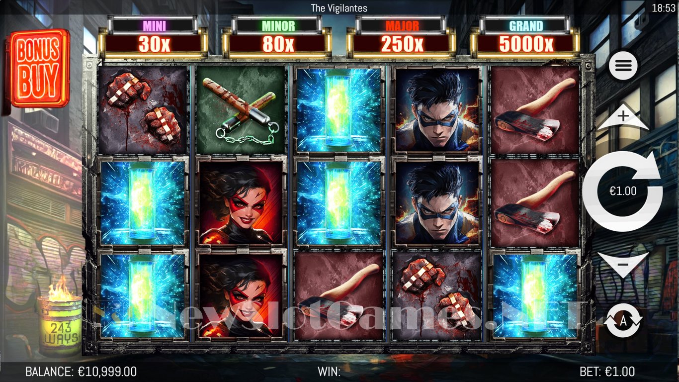 The Vigilantes Slot Demo Image