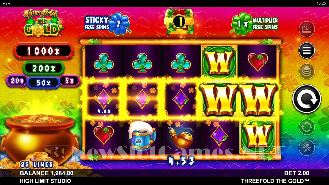Threefold the Gold Slot Slot Image in Demo - pic. 6